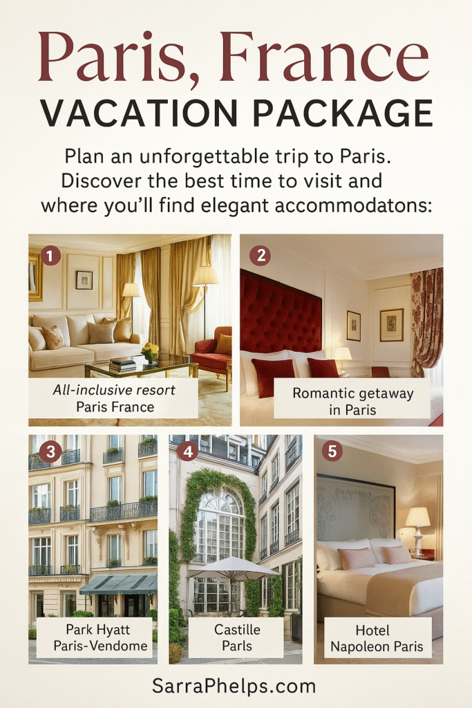 paris france vacation package