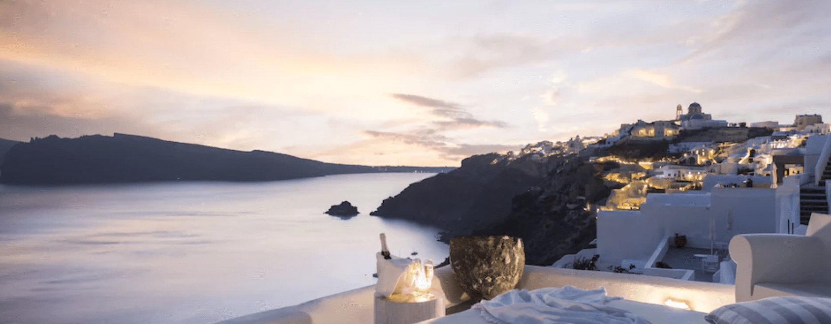 santorini luxury resorts